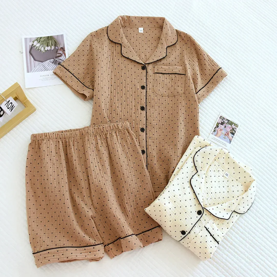 The Muslin Dot - 100% Muslin Cotton Pajama - Image 3