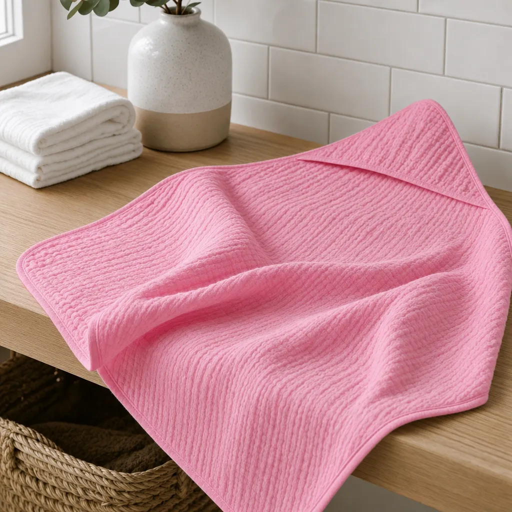 Muslin Hooded Towel - Image 11