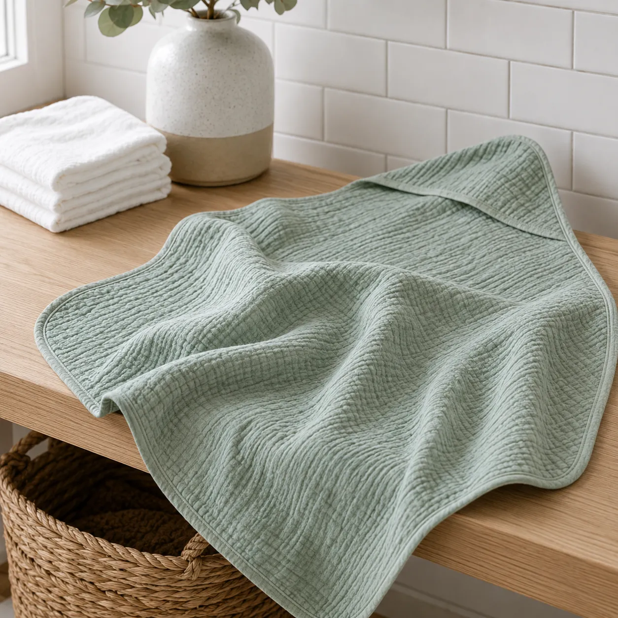 Muslin Hooded Towel - Image 13