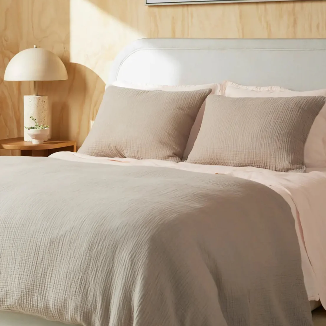 Muslin Pillowcase Set (2 Pieces) – 100% Muslin Cotton - Image 2