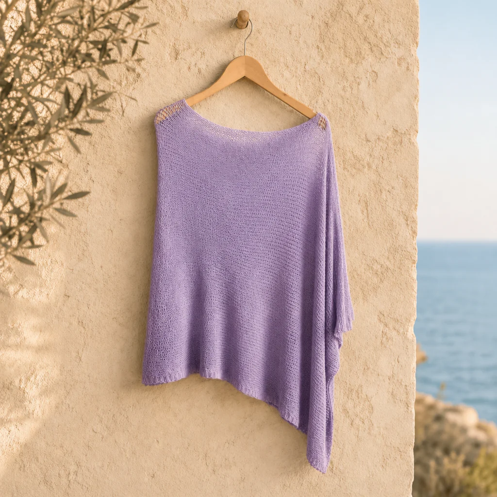 The Fleece Summer Poncho - Image 10