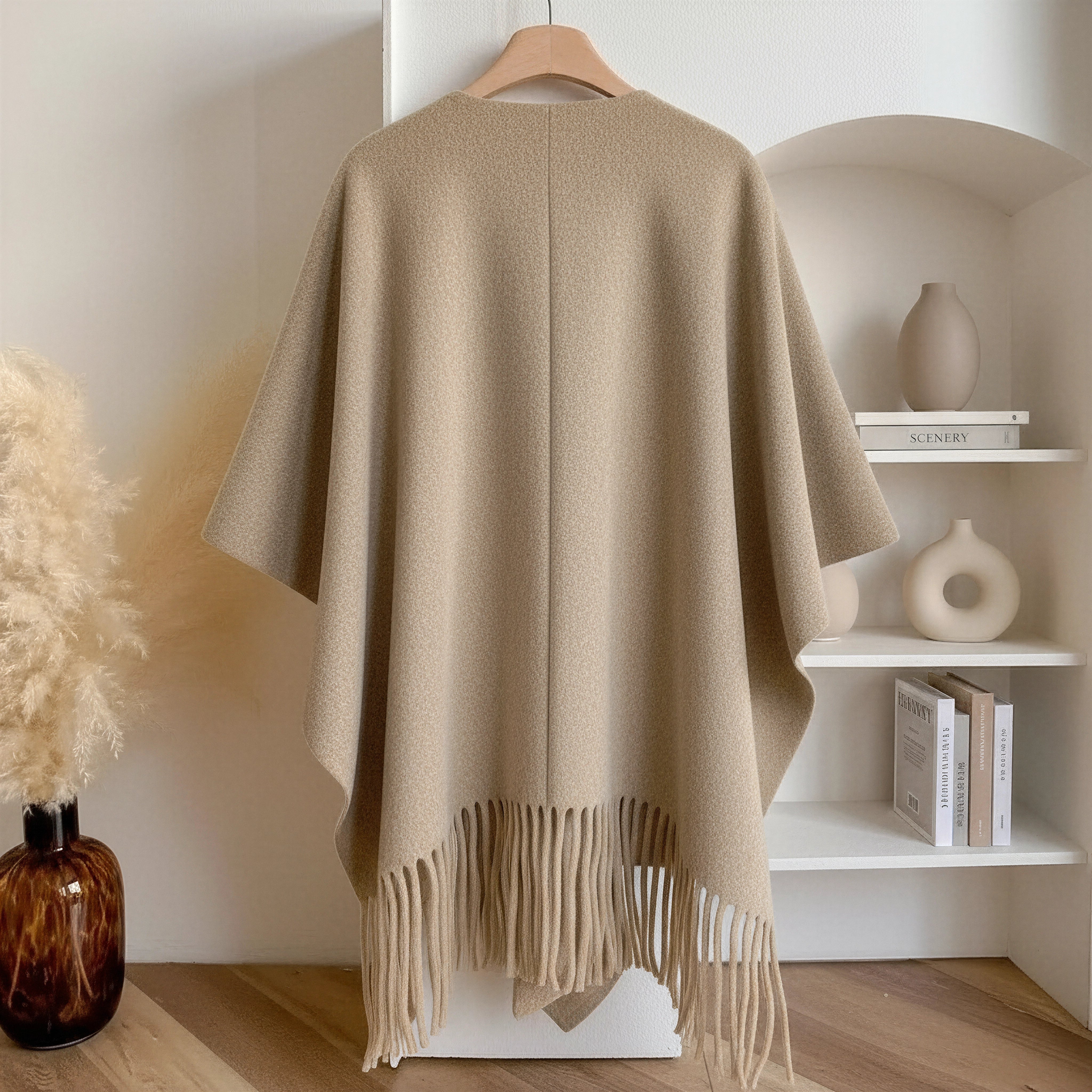 The Fleece Tassel Shawl (B1G1) - Image 2